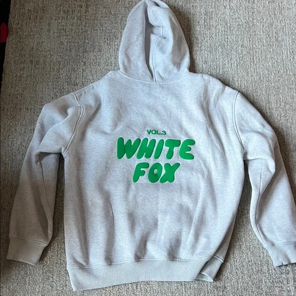 White Fox Hoodie - Picture 1 of 3